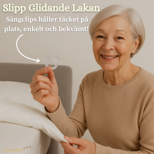 Sängclips – Håller täcket på plats